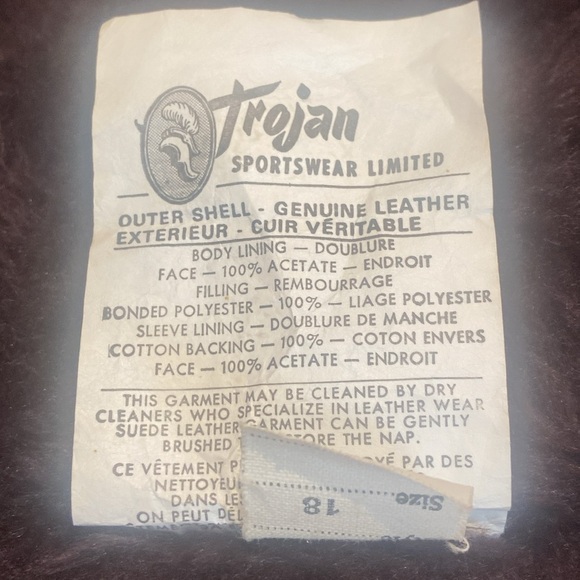 ✨TROJAN Vintage✨ Brown Taupe Belted Trench Coat Jacket Size [M] - Picture 13 of 14